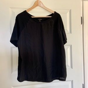 Banana Republic Woman’s Black Blouse Size Large